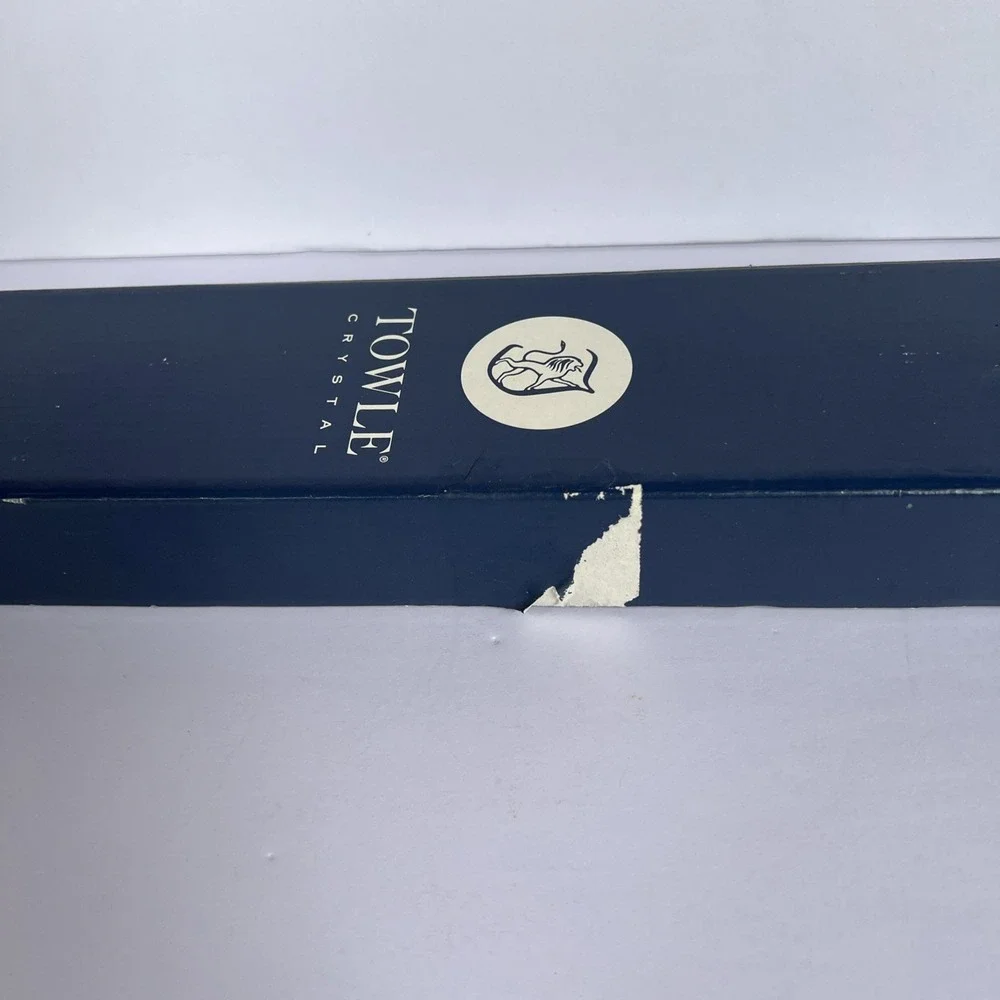 Towle Lead Crystal Serving Spoon 10